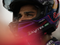 Jorge Martin of Spain and Prima Pramac Racing looks on prior to the MotoGP Race of MotoGP of San Marino at Misano World Circuit in Misano Ad...