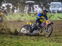 Tony Atkin (10) competes in the 500cc Upright Class during the ACU British Upright Championships in Woodhouse Lance, Gawsworth, Cheshire, on...