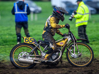 Tim Dixon (65) competes in the 500cc Upright Class during the ACU British Upright Championships in Gawsworth, Cheshire, on September 8, 2024...