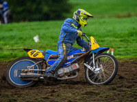 Ryan Ashcroft (45) competes in the 350cc/500cc Support Class during the ACU British Upright Championships in Woodhouse Lance, Gawsworth, Che...