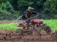 Ethan Williams (57) competes in the Quad Class during the ACU British Upright Championships in Woodhouse Lance, Gawsworth, Cheshire, on Sept...