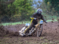 Alan Brook (209) competes in the 350cc Upright Class during the ACU British Upright Championships in Gawsworth, Cheshire, on September 8, 20...