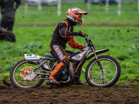 Karl Bedingfield (73) competes in the 250cc Upright Class during the ACU British Upright Championships in Woodhouse Lance, Gawsworth, Cheshi...