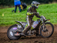 Ian Clark (54) competes in the GT140 Support Class during the ACU British Upright Championships in Woodhouse Lance, Gawsworth, Cheshire, on...