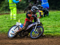 Paul Smith (80) competes in the GT140 Support Class during the ACU British Upright Championships in Gawsworth, Cheshire, on September 8, 202...