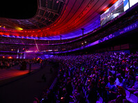 A general view inside the Stade de France during the closing ceremony on day eleven of the Paris 2024 Summer Paralympic Games at Stade de Fr...