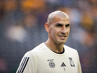 Tigres goalkeeper Nahuel Guzman participates in the Leagues Cup at NRG Stadium in Houston, Texas. Tigres claims a 2-1 victory, leading to Mi...