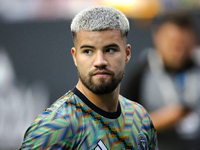 Inter Miami defender Marcelo Weigandt (57) during the Leagues Cup at NRG Stadium in Houston, Texas. Tigres claims the victory 2-1, leading t...