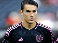 Inter Miami midfielder Federico Redondo (55) during the Leagues Cup at NRG Stadium in Houston, Texas. Tigres claims the victory 2-1, leading...