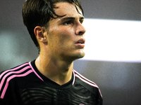 Inter Miami midfielder Federico Redondo (55) during the Leagues Cup at NRG Stadium in Houston, Texas. Tigres claims the victory 2-1, leading...