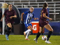 Charlie Estcourt #17 drives the ball forward during the USL Super League match between Dallas Trinity FC and DC Power FC at the Cotton Bowl...