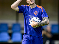 Netherlands player Wout Weghorst participates in the training and press conference for the Netherlands Nations League season 2024-2025 at th...