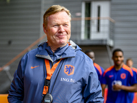 Netherlands trainer coach Ronald Koeman during the match training and press conference for the Netherlands Nations League season 2024-2025 a...