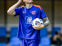 Netherlands player Wout Weghorst participates in the training and press conference for the Netherlands Nations League season 2024-2025 at th...