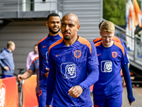 Netherlands player Donyell Malen during the training and press conference for the Netherlands Nations League season 2024-2025 at the KNVB Ca...