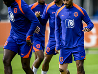 Netherlands player Quinten Timber during the training and press conference for the Netherlands Nations League season 2024-2025 at the KNVB C...