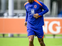 Netherlands player Joshua Zirkzee during the training and press conference for the Netherlands Nations League season 2024-2025 at the KNVB C...