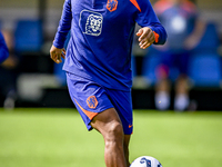 Netherlands player Joshua Zirkzee during the training and press conference for the Netherlands Nations League season 2024-2025 at the KNVB C...