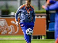 Netherlands trainer coach Ronald Koeman during the match training and press conference for the Netherlands Nations League season 2024-2025 a...