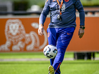 Netherlands trainer coach Ronald Koeman during the match training and press conference for the Netherlands Nations League season 2024-2025 a...