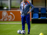 Netherlands trainer coach Ronald Koeman during the match training and press conference for the Netherlands Nations League season 2024-2025 a...