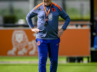 Netherlands trainer coach Ronald Koeman during the match training and press conference for the Netherlands Nations League season 2024-2025 a...