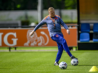 Netherlands trainer coach Ronald Koeman during the match training and press conference for the Netherlands Nations League season 2024-2025 a...