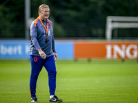 Netherlands trainer coach Ronald Koeman during the match training and press conference for the Netherlands Nations League season 2024-2025 a...