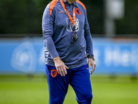 Netherlands trainer coach Ronald Koeman during the match training and press conference for the Netherlands Nations League season 2024-2025 a...