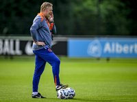 Netherlands trainer coach Ronald Koeman during the match training and press conference for the Netherlands Nations League season 2024-2025 a...