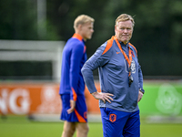 Netherlands trainer coach Ronald Koeman during the match training and press conference for the Netherlands Nations League season 2024-2025 a...