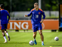 Netherlands player Matthijs de Ligt during the training and press conference for the Netherlands Nations League season 2024-2025 at the KNVB...