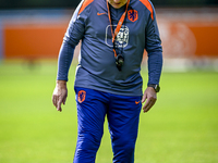 Netherlands trainer coach Ronald Koeman during the match training and press conference for the Netherlands Nations League season 2024-2025 a...