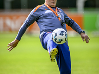 Netherlands trainer coach Ronald Koeman during the match training and press conference for the Netherlands Nations League season 2024-2025 a...