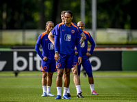 Netherlands player Virgil van Dijk during the training and press conference for the Netherlands Nations League season 2024-2025 at the KNVB...