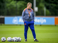 Netherlands trainer coach Ronald Koeman during the match training and press conference for the Netherlands Nations League season 2024-2025 a...