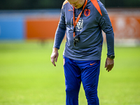 Netherlands trainer coach Ronald Koeman during the match training and press conference for the Netherlands Nations League season 2024-2025 a...