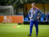 Netherlands trainer coach Ronald Koeman during the match training and press conference for the Netherlands Nations League season 2024-2025 a...