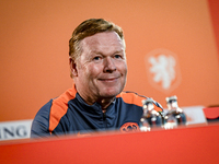 Netherlands trainer coach Ronald Koeman during the match training and press conference for the Netherlands Nations League season 2024-2025 a...