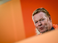 Netherlands trainer coach Ronald Koeman during the match training and press conference for the Netherlands Nations League season 2024-2025 a...