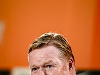 Netherlands trainer coach Ronald Koeman during the match training and press conference for the Netherlands Nations League season 2024-2025 a...