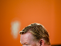 Netherlands trainer coach Ronald Koeman during the match training and press conference for the Netherlands Nations League season 2024-2025 a...