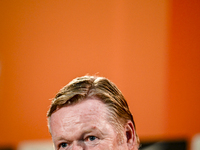 Netherlands trainer coach Ronald Koeman during the match training and press conference for the Netherlands Nations League season 2024-2025 a...