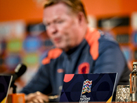 Netherlands trainer coach Ronald Koeman during the match training and press conference for the Netherlands Nations League season 2024-2025 a...