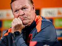 Netherlands trainer coach Ronald Koeman during the match training and press conference for the Netherlands Nations League season 2024-2025 a...