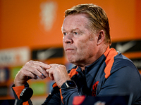 Netherlands trainer coach Ronald Koeman during the match training and press conference for the Netherlands Nations League season 2024-2025 a...