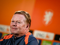 Netherlands trainer coach Ronald Koeman during the match training and press conference for the Netherlands Nations League season 2024-2025 a...