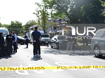 A 46-year-old male is shot multiple times and killed in Bronx, New York, United States, on September 9, 2024. At approximately 7:59 am, Mond...