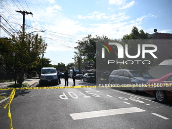 A 46-year-old male is shot multiple times and killed in Bronx, New York, United States, on September 9, 2024. At approximately 7:59 am, Mond...