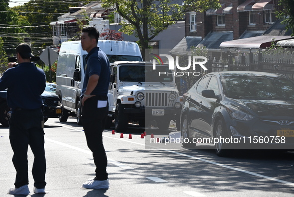 A 46-year-old male is shot multiple times and killed in Bronx, New York, United States, on September 9, 2024. At approximately 7:59 am, Mond...